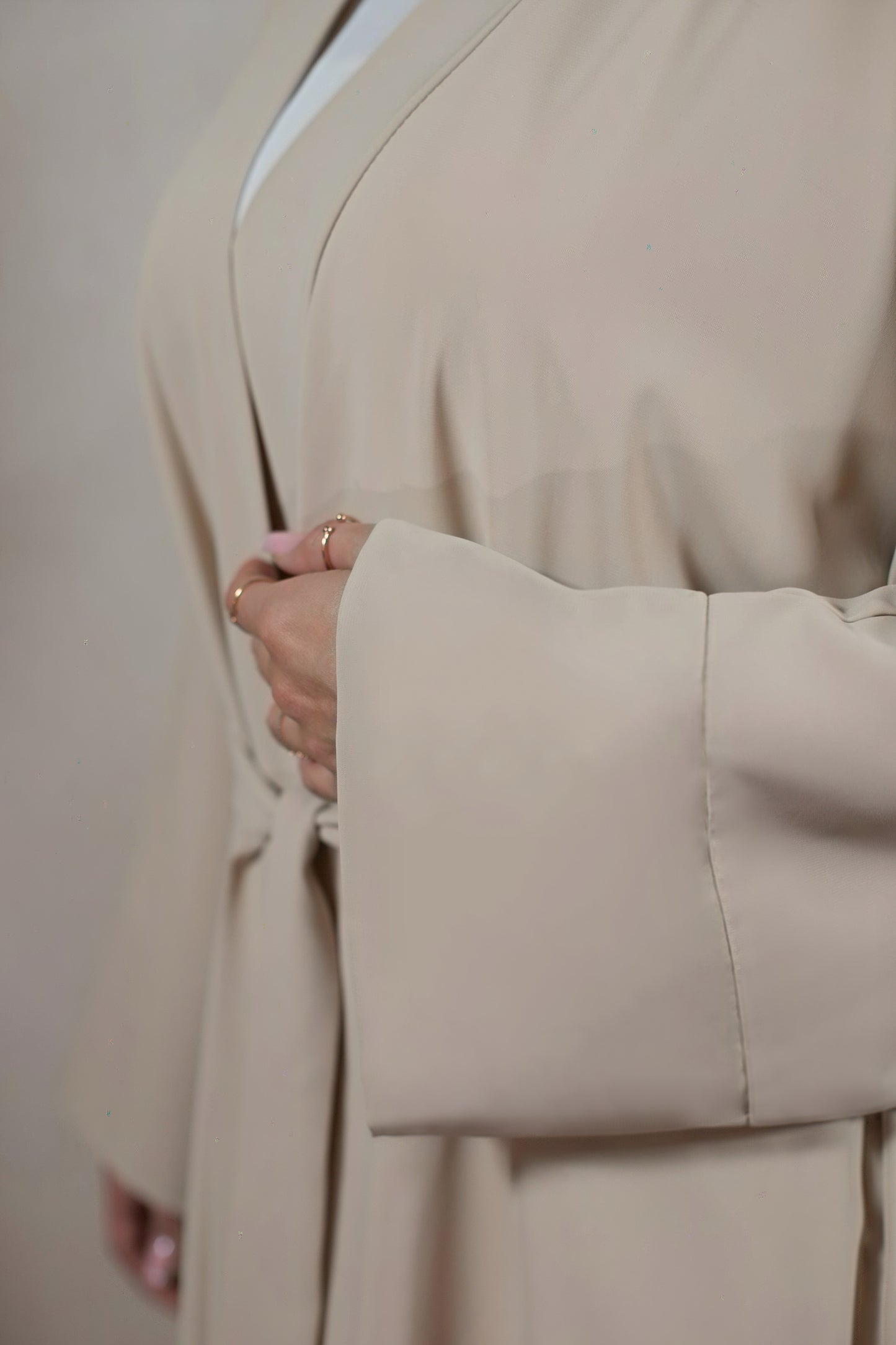 Abaya Kimono - Latte