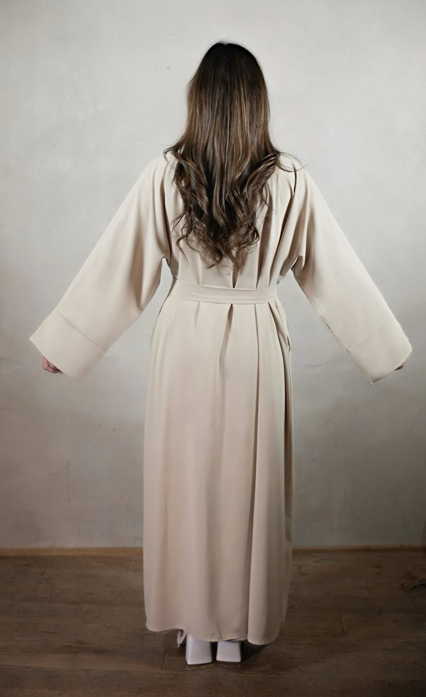 Abaya Kimono - Latte