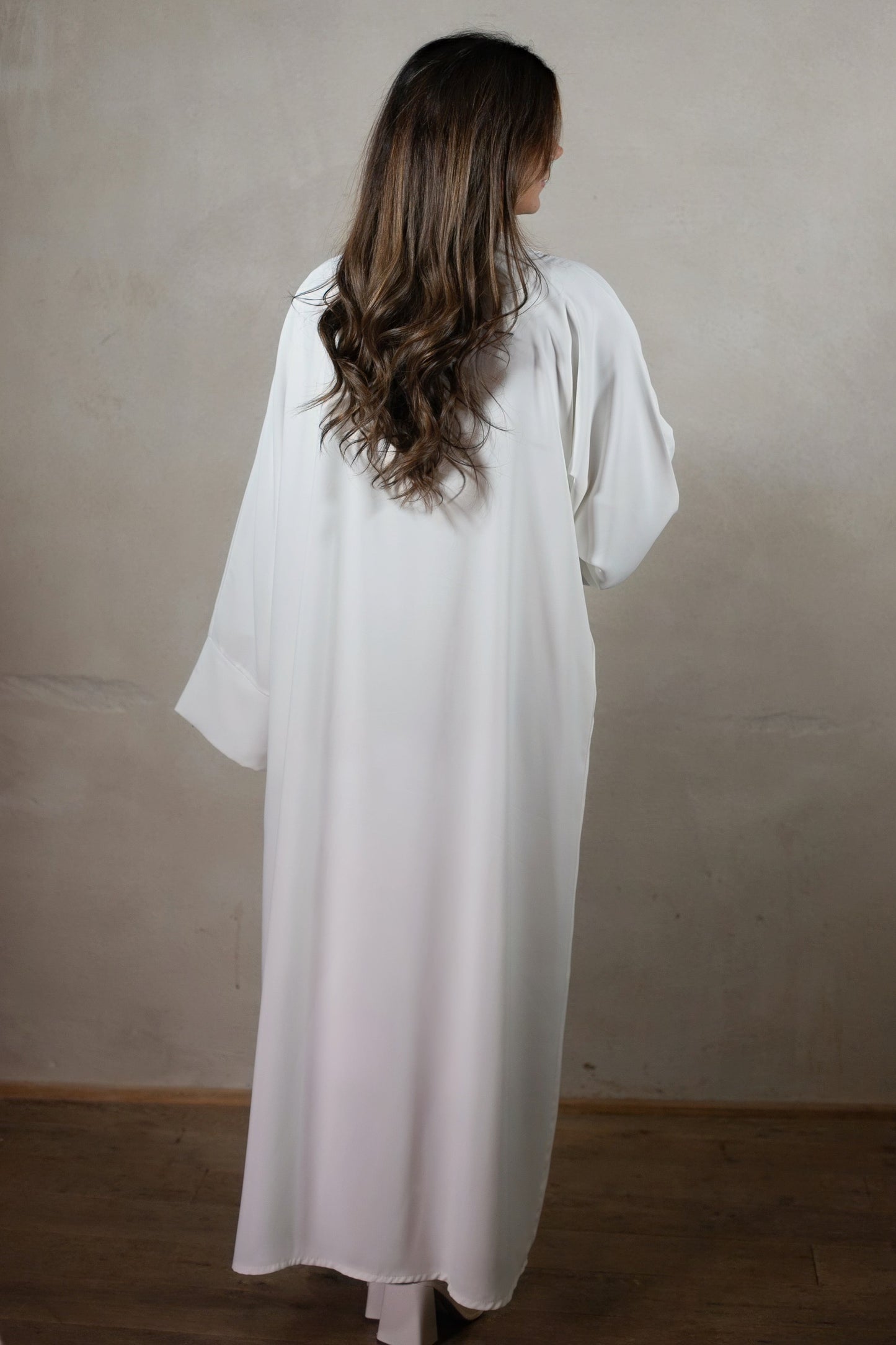 Abaya Kimono Ultra Light - Weiss