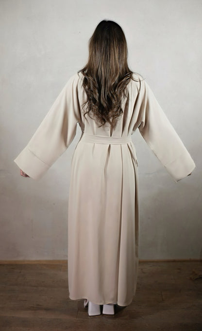 Abaya Kimono - Latte