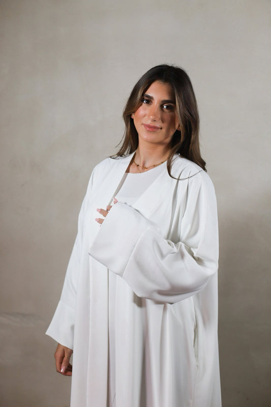 Abaya Kimono Ultra Light - Weiss